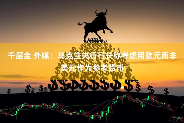 千层金 外媒：乌克兰央行行长称考虑用欧元而非美元作为参考货币