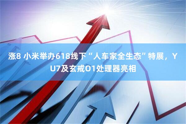涨8 小米举办618线下“人车家全生态”特展，YU7及玄戒O1处理器亮相