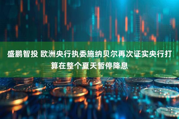 盛鹏智投 欧洲央行执委施纳贝尔再次证实央行打算在整个夏天暂停降息